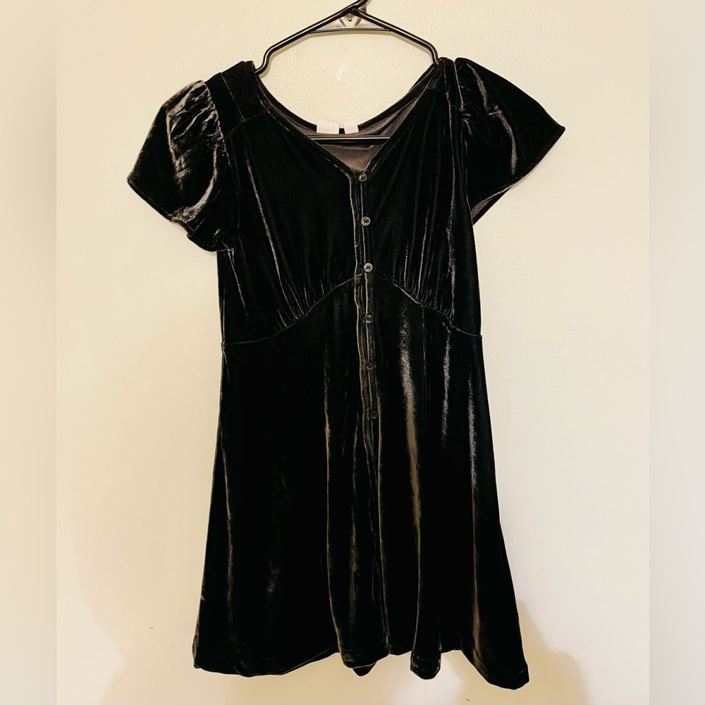 Girls Gap Velour Size 10 dress